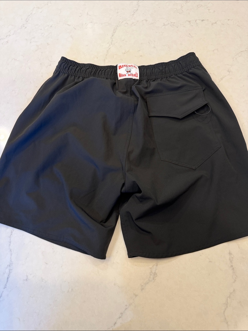 Birdwell Beach Britches Black Swim Athletic Board Shorts Size Large - Picture 5 of 10
